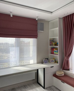 Двойные римские шторы